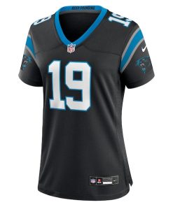 Alternative view of Adam Thielen Carolina Panthers Nike Women's Game Player Jersey - Black