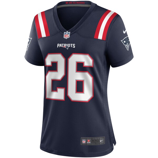 Sony Michel New England Patriots Nike Women's Game Jersey - Navy - Image 2