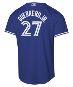 Alternative view of Youth Toronto Blue Jays Vladimir Guerrero Jr. Nike Royal 2025 World Series Alternate Replica Jersey