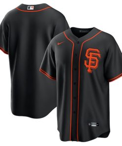 San Francisco Giants Nike Alternate Replica Team Jersey - Black