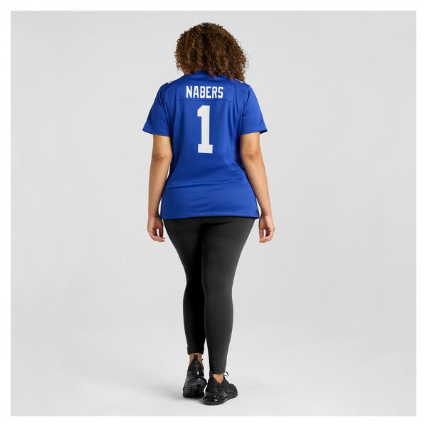 Malik Nabers New York Giants Nike Women's Game Jersey - Royal - Image 8