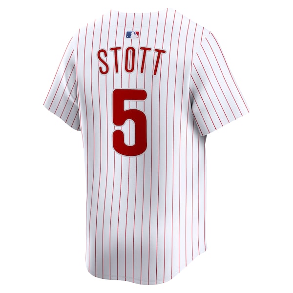 Bryson Stott Philadelphia Phillies Nike Home Limited Player Jersey - White - Image 3