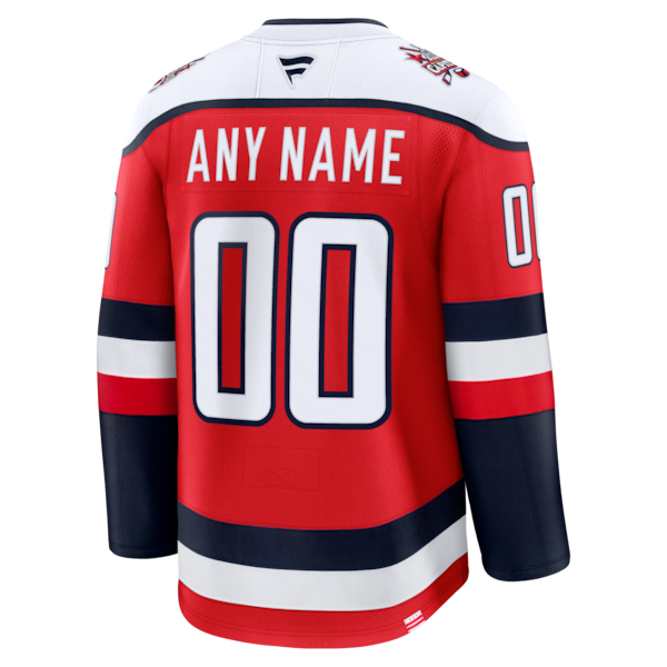 Washington Capitals Alternate Premium Custom Jersey - Red - Image 3