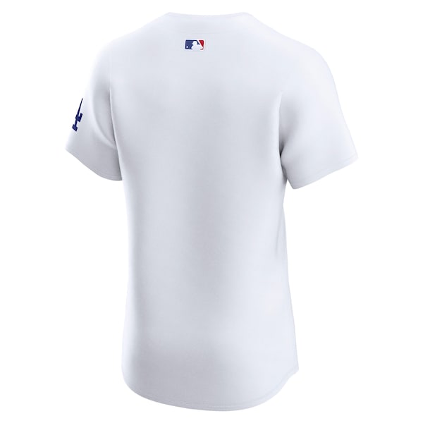 Los Angeles Dodgers Nike Home Elite Jersey - White - Image 3