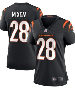 Joe Mixon Cincinnati Bengals Women's Nike Game Jersey - Black/Orange