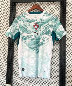 Portugal National Team Puma 2026 Away Jersey - Green / White