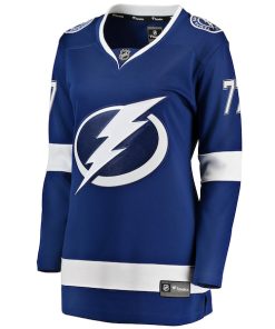 Alternative view of Victor Hedman Tampa Bay Lightning  Women's Breakaway Player Jersey - Blue