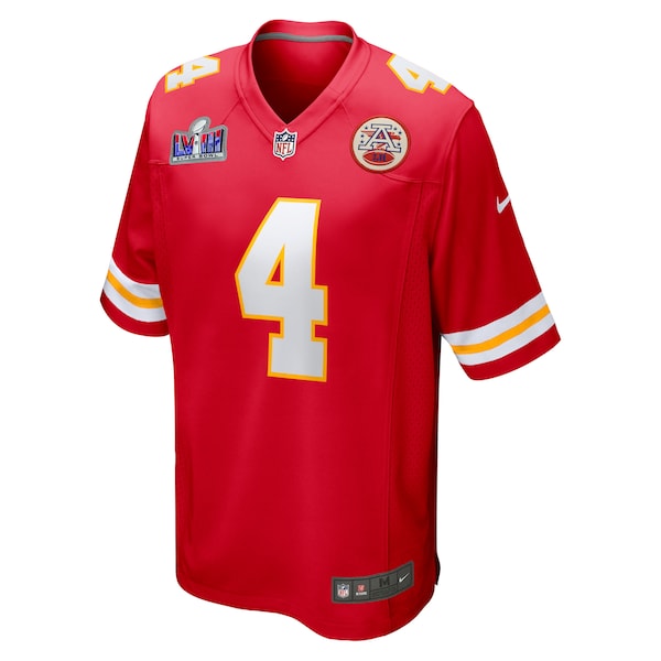 Rashee Rice Kansas City Chiefs Nike Super Bowl LVIII Game Jersey - Red - Image 2