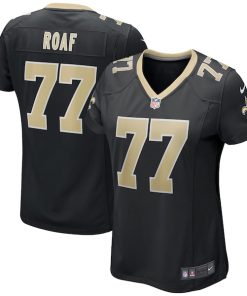 Willie Roaf New Orleans Saints Nike Women's Game Retired Player Jersey - Black