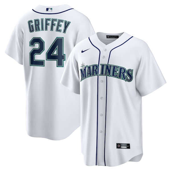 Ken Griffey Jr. Seattle Mariners Nike Retired Player Replica Jersey - White