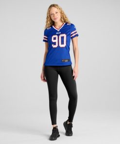 DeWayne Carter Buffalo Bills Nike Women's  Game Jersey -  Royal