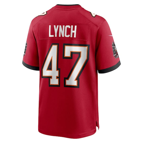 John Lynch Tampa Bay Buccaneers Nike Retired Player Game Jersey - Red - Image 3