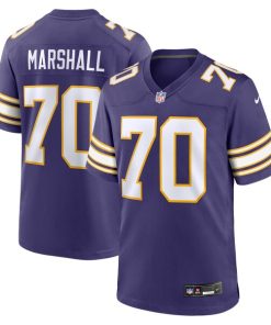 Jim Marshall Minnesota Vikings Nike Classic Retired Player Jersey - Purple