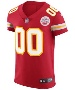 Alternative view of Kansas City Chiefs Nike Vapor Untouchable Custom Elite Jersey - Red