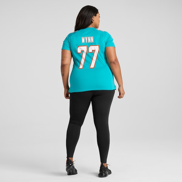 Isaiah Wynn Miami Dolphins Nike Women's Game Jersey - Aqua - Image 7