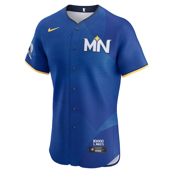 Minnesota Twins Nike City Connect Elite Jersey - Royal - Image 2