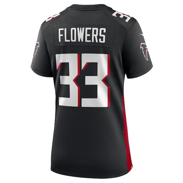 Tre Flowers Atlanta Falcons Nike Women's Team Game Jersey - Black - Image 3