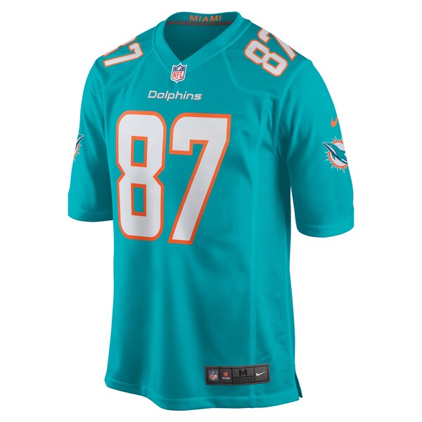 DaeSean Hamilton Miami Dolphins Nike Home Game Player Jersey - Aqua - Image 2