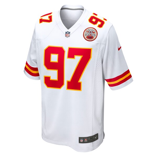 Felix Anudike-Uzomah Kansas City Chiefs Nike Team Game Jersey - White - Image 2