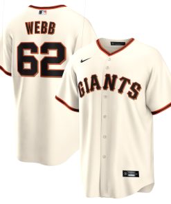Logan Webb San Francisco Giants Nike Replica Player Jersey - White