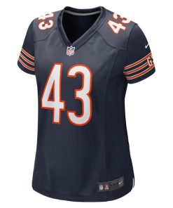 Alternative view of DeMarquis Gates Chicago Bears Nike Women's Game Player Jersey - Navy
