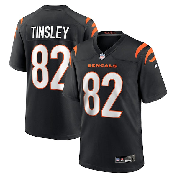 Mitchell Tinsley Cincinnati Bengals Nike Team Game Jersey - Black