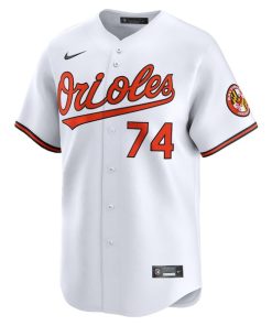 Alternative view of Felix Bautista Baltimore Orioles Nike Home Limited Player Jersey - White