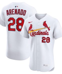 Nolan Arenado St. Louis Cardinals Nike Home ElitePlayer  Jersey - White