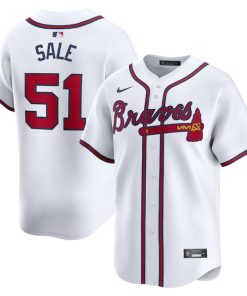 Chris Sale Atlanta Braves Nike Home Limited Player Jersey - White