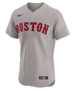 Alternative view of Boston Red Sox Nike Road Elite Jersey - Gray