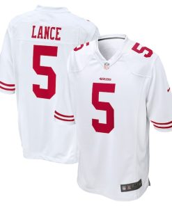 Trey Lance San Francisco 49ers Nike Game Jersey - White