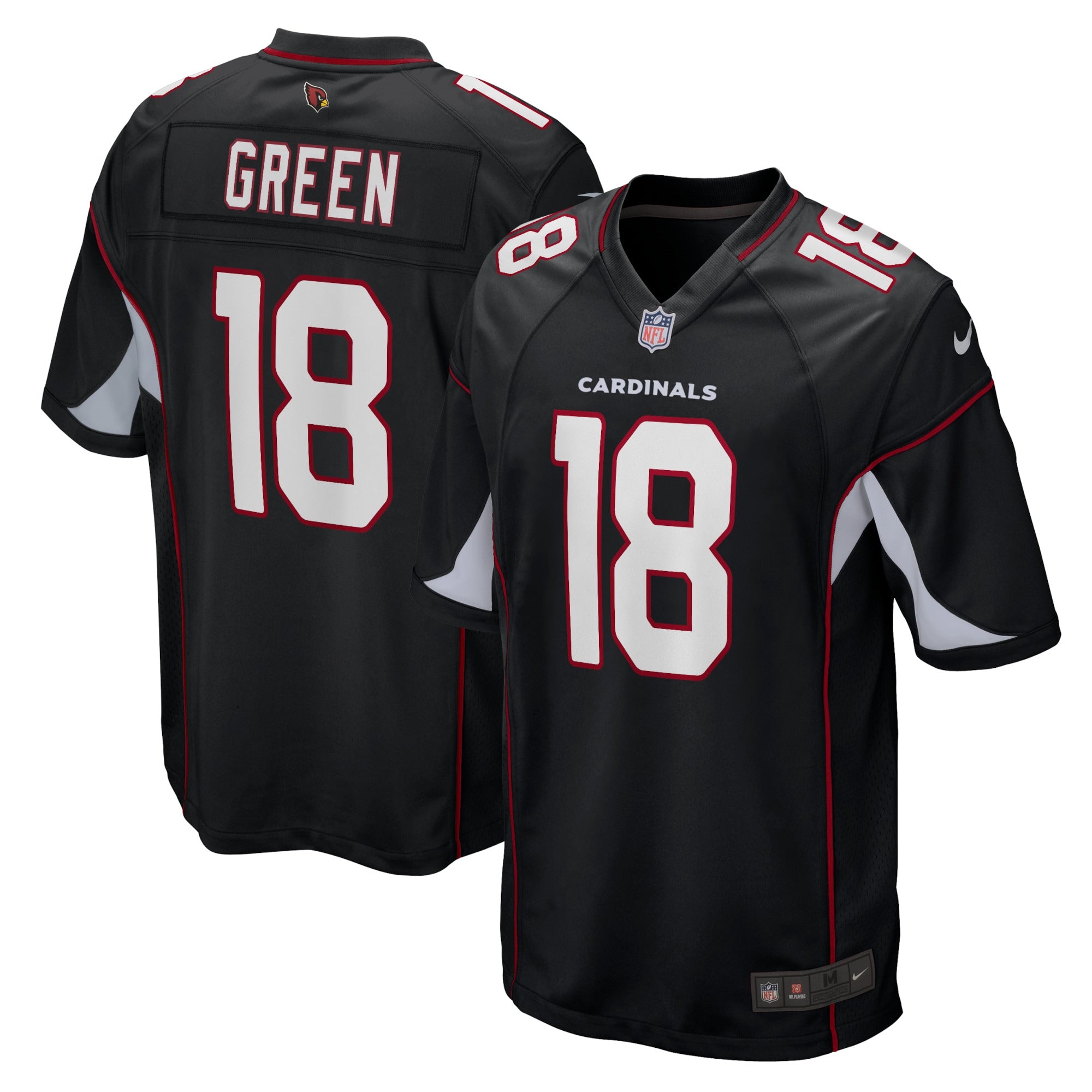 A.J. Green Arizona Cardinals Nike Game Jersey - Cardinal/Black - Image 6
