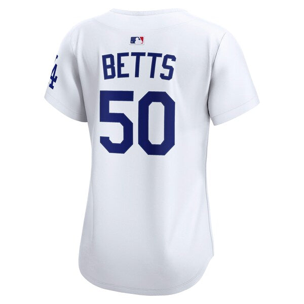 Mookie Betts Los Angeles Dodgers Nike Women's Home Limited Player Jersey - White - Image 3