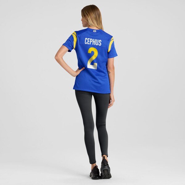 Quintez Cephus Los Angeles Rams Nike Women's Team Game Jersey - Royal - Image 5