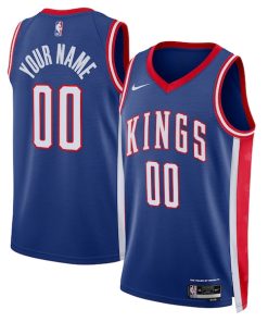 Sacramento Kings Nike Unisex 2024/25 Custom Swingman Jersey - City Edition - Blue