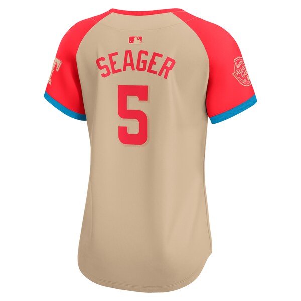 Corey Seager American League Nike Women's 2024 MLB All-Star Game Limited Player Jersey - Cream - Image 3