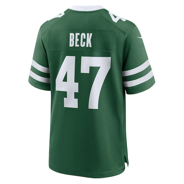 Andrew Beck New York Jets Nike Team Game Jersey - Legacy Green - Image 2