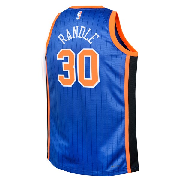 Julius Randle New York Knicks Nike Youth Swingman Replica Jersey - City Edition - Blue - Image 3