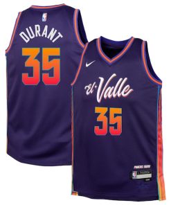 Kevin Durant Phoenix Suns Nike Youth  Swingman Replica Jersey - City Edition - Purple