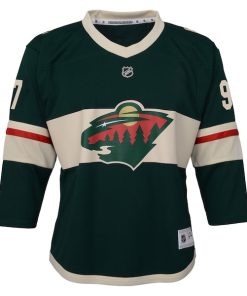 Alternative view of Kirill Kaprizov Minnesota Wild Youth Home Replica Player Jersey - Green