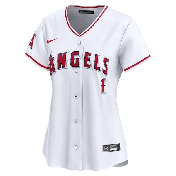 Los Angeles Angels Nike Women's #1 Mom Home Limited Jersey - White - Image 2