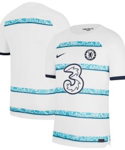 Chelsea Nike 2022/23 Away Breathe Stadium Blank Replica Jersey - White