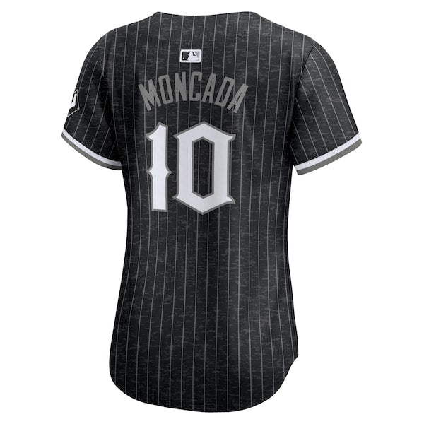 Yo¨¢n Moncada Chicago White Sox Nike Women's City Connect Limited Player Jersey - Black - Image 3