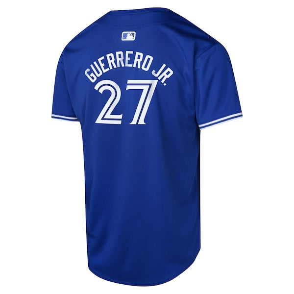 Vladimir Guerrero Jr. Toronto Blue Jays Nike Youth Alternate Limited Player Jersey - Royal/White - Image 6