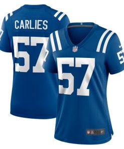 Jaylon Carlies Indianapolis Colts Nike Women's Game Jersey -  Royal