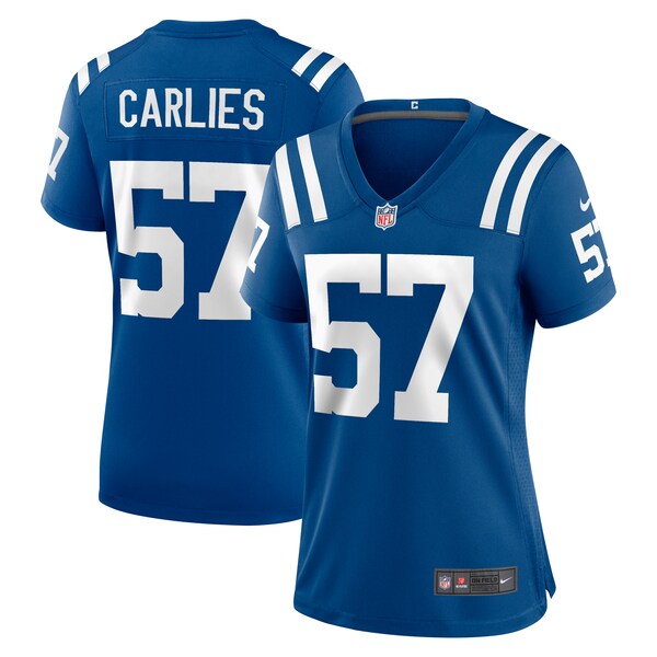 Jaylon Carlies Indianapolis Colts Nike Women's Game Jersey - Royal