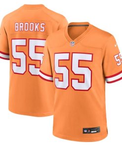 Derrick Brooks Tampa Bay Buccaneers Nike Throwback Game Jersey - Orange
