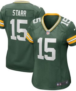 Bart Starr Green Bay Packers Nike Women's Game Retired Player Jersey - Green