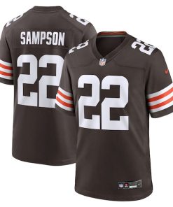 Dylan Sampson Cleveland Browns Nike Team Game Jersey -  Brown