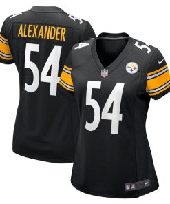Kwon Alexander Pittsburgh Steelers Nike Women's Game Jersey - Black